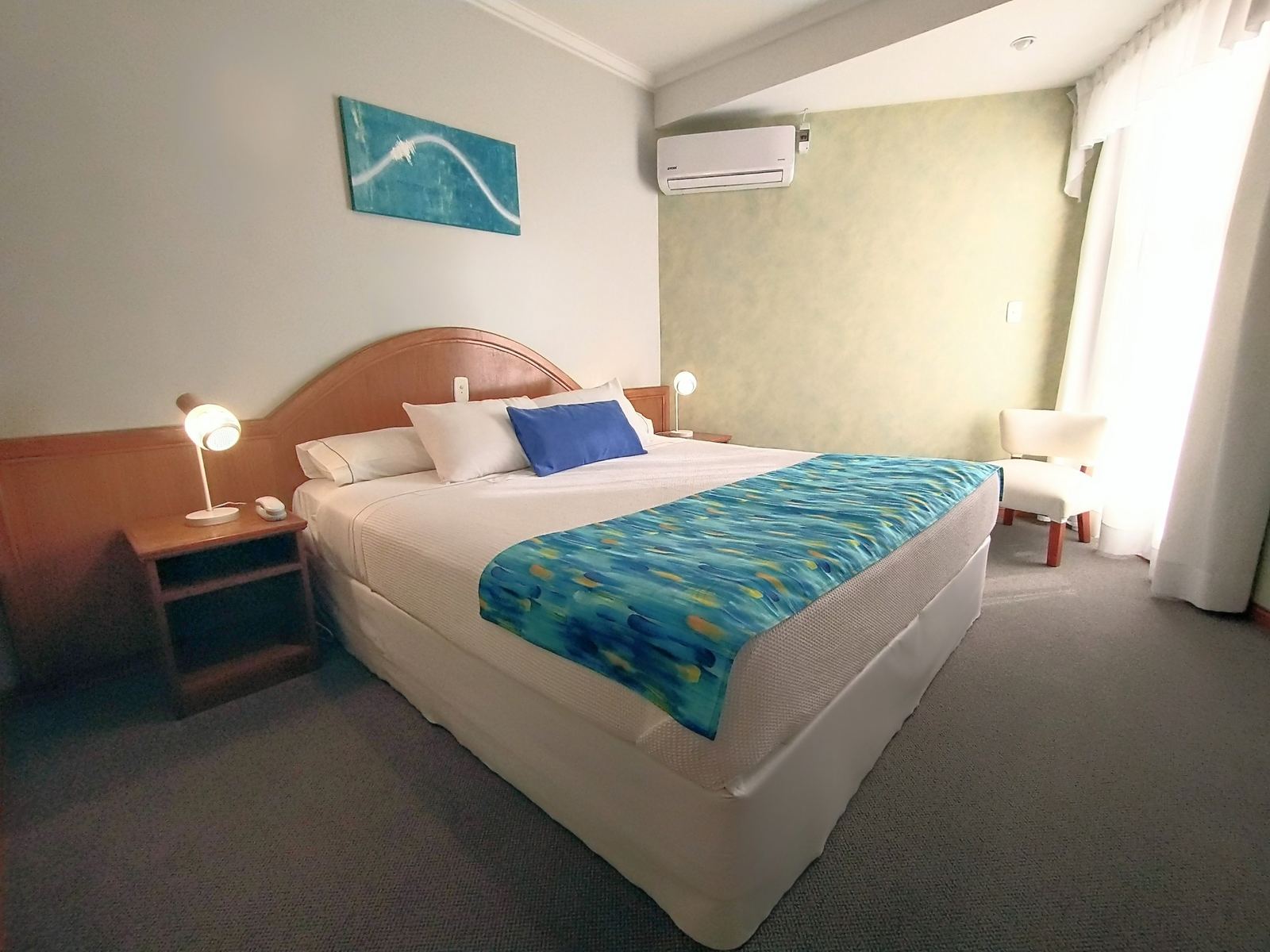 Doble Suite del Gran Hotel Verona, en Mar de Ajó